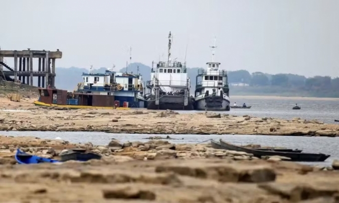 Principal bacia do Pantanal registra níveis negativos e projeções indicam pior seca da história.