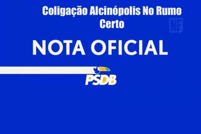 Nota de esclarecimento da Coligação Alcinópolis no Rumo Certo: Matéria de s