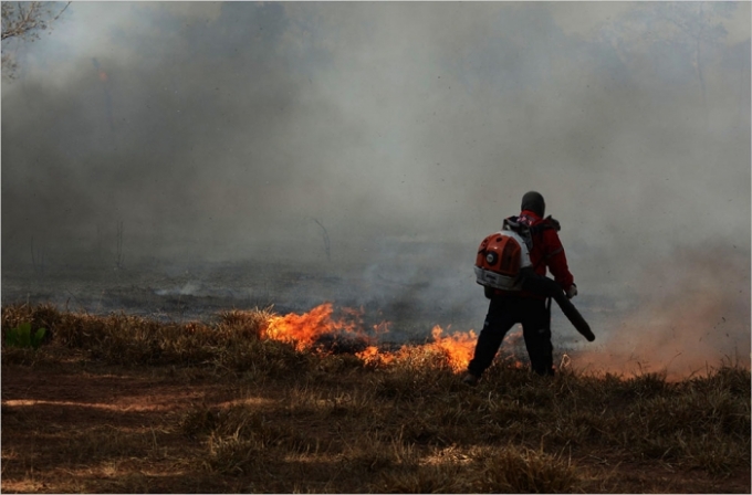 Atenção redobrada nesses dias secos e de temperatura alta no município de Alcinópolis.