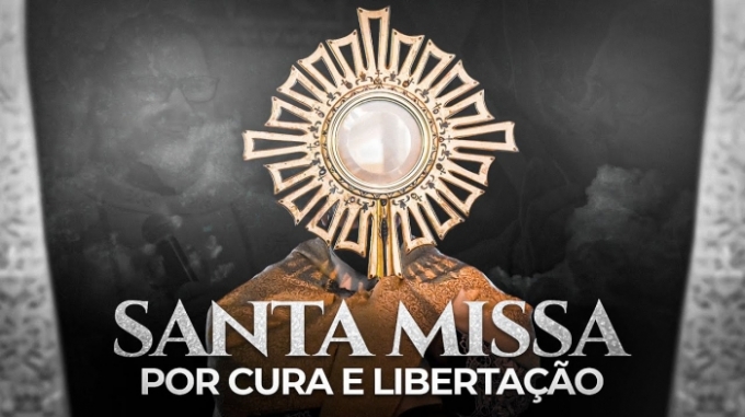 Hoje tem Missa por Cura e Libertação na Igreja Nossa Senhora da Aparecida.