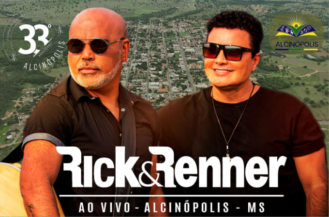 Prefeitura de Alcinópolis contrata show de Rick & Renner para a Festa do Peão de Boiadeiro - 2025