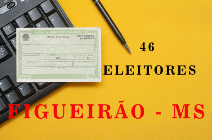 46 eleitores de Figueirão poderão ter o título cancelado