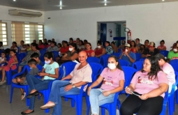 Figueirão: Reunião mensal do programa auxílio Brasil.