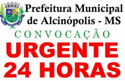 Secretaria Municipal de Saúde de Alcinópolis convoca candidatos classific