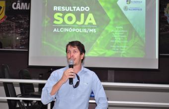 Fundação Chapadão e SEMUDES apresentam resultado do “Campo Experimental de Soja”.