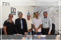 Juiz diretor do Fórum da comarca reuniram com prefeito Juvenal Consolaro