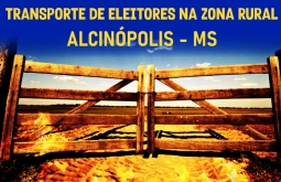 TRE_MS publica a lista de transporte para eleitores na zona rural de Alcinópolis.