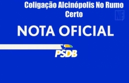 Nota de esclarecimento da Coligação Alcinópolis no Rumo Certo: Matéria de s