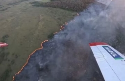 Viagem de avião de 2h leva quase 8h por causa de fumaça no Pantanal