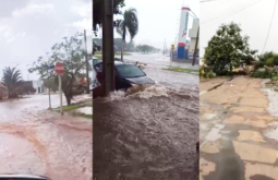 Tempestade deixa rastro de destruição e famílias sem energia em Chapadão do Sul