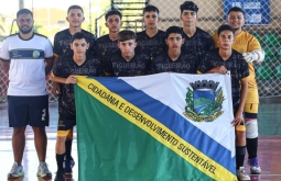 Time de Futsal de Figueirão foi destaque nos Jogos Escolares da Juventude 2025
