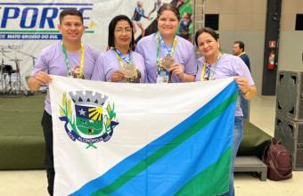 Idosos de Alcinópolis conquistam pódio, em Campo Grande