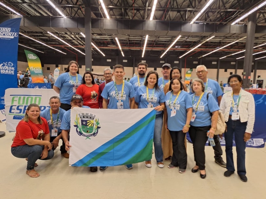 Idosos de Alcinópolis conquistam pódio, em Campo Grande
