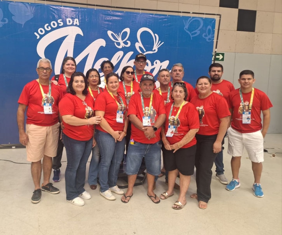 Idosos de Alcinópolis conquistam pódio, em Campo Grande