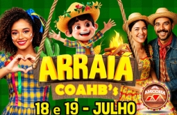 26º Arraial das Cohabs será nos dias 18 e 19 de julho com shows, comidas típicas e tradição com