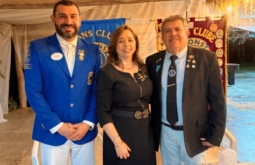 A empresária Sávia Christina é a nova presidente do Lions Clube de Alcinópolis