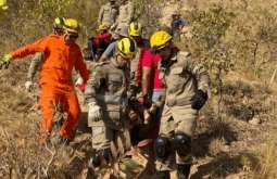 Idosa despenca 50 metros e morre ao pagar promessa durante a Romaria de Muquém