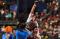 O paulista Vitor Manoel Dias venceu invicto o 32° Barretos International Rodeo