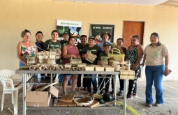Curso de Artesanato em Fibras Naturais é concluído com sucesso no Assentamento Santa Fé