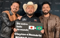 Japonês viaja de Tóquio a Barretos para ver dupla sertaneja goiana na Festa do Peão