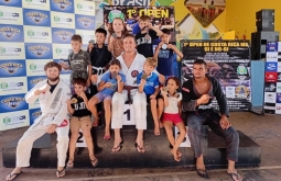 Atletas de Alcinópolis conquistam 14 medalhas no 1º Open Costa Rica de Jiu-Jitsu