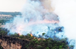 Alcinópolis está entre as 11 cidades de MS, no decreto emergência de incêndios florestais