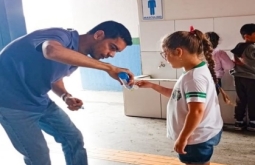 Alcinópolis realiza Dia da Escovação para cuidados com a saúde bucal das crianças