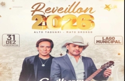 Guilherme & Santiago são confirmados como atração principal do Réveillon 2026 em Alto Taquari