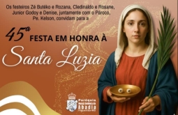 45º Festa em Honra à “Santa Luzia”, em Figueirão (MS)