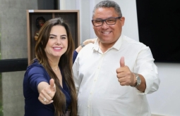 Presidente da Câmara de Alcinópolis se reúne com deputada Mara Caseiro