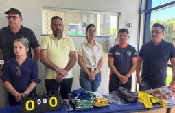 Secretaria de Educação, Cultura e Esportes recebe novo lote de materiais esportivos adquiridos por