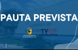 Pauta do Legislativo de Alcinópolis para o dia 1º de dezembro