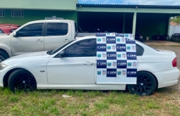 Polícia Militar age rápido, prende autor e recupera veículo furtado em Chapadão do Sul