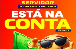 Prefeitura de Alcinópolis deposita segunda parcela do 13º salário dos servidores municipais