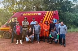 Idoso é resgatado após cinco horas perdido em mata enquanto colhia pequi em Costa Rica