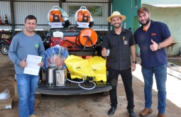 Prefeitura de Figueirão adquire equipamento para reforçar combate a incêndios