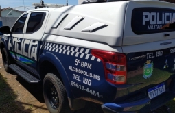 Polícia Militar prende homem após agressão e ameaça contra a convivente em Alcinópolis