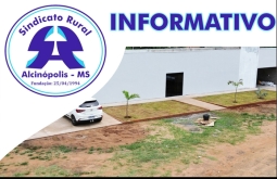 INFORMATIVO: Sindicato Rural de Alcinópolis – MS