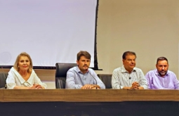 Prefeito Weliton e Senador Nelsinho Trad participam de treinamento na ASSOMASUL