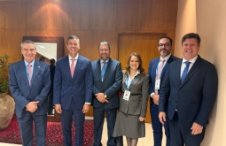 Com presidente do Paraguai e Longen, Paulo Corrêa defende competitividade das indústrias de MS