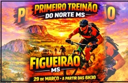 Data confirmada para o 1º Treinão de Figueirão-MS