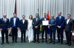 Paulo Corrêa participa de encontro de líderes mundiais da COP15 e homenageia presidente do Paragua