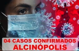 Quatro novos casos de covid-19 são confirmados em Alcinópolis.