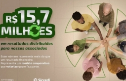 Sicredi Celeiro Centro Oeste distribui mais de R$ 15,7 milhões em resultados entre os associados