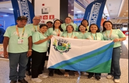 Alcinópolis embarca atletas para os Jogos da Melhor Idade em Três Lagoas