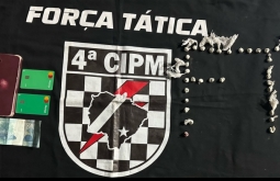 Polícia Militar prende casal e apreende adolescente por tráfico de drogas em Chapadão do Sul