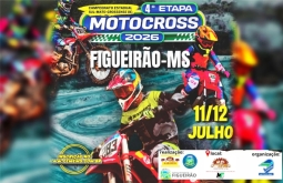 Figueirão recebe 4º etapa do Campeonato Estadual de Motocross em julho