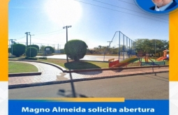 Vereador Magno Almeida solicita acesso aos espaços esportivos nos fins de semana