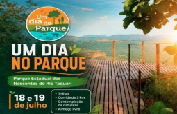 Parque Estadual das Nascentes do Rio Taquari recebe programação especial do Um Dia no Parque em ju