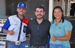 Deputado estadual Jamilson Name visita o 20º Encontro Estadual de Laço Comprido e destaca estrutur